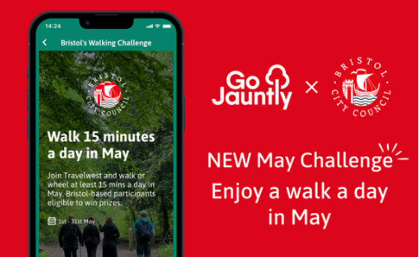 Go Jauntly x Bristol City Council - New May Challenge